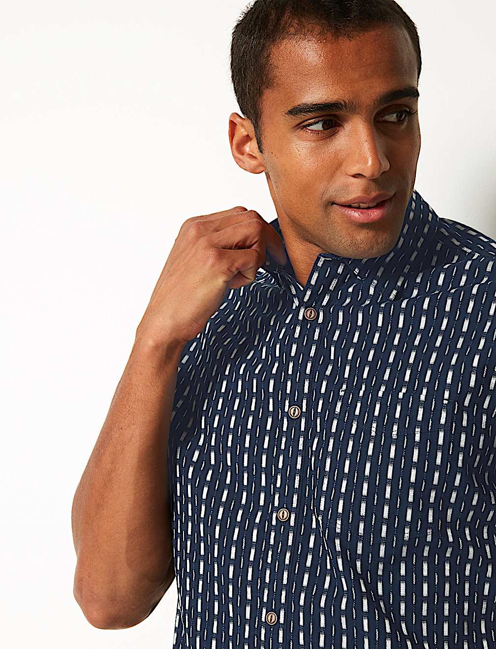 Pure Cotton Striped Shirt