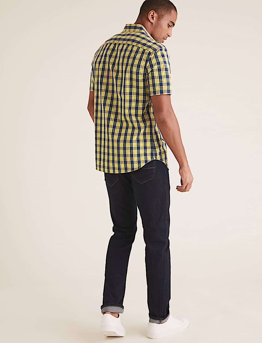 Pure Cotton Checked Shirt