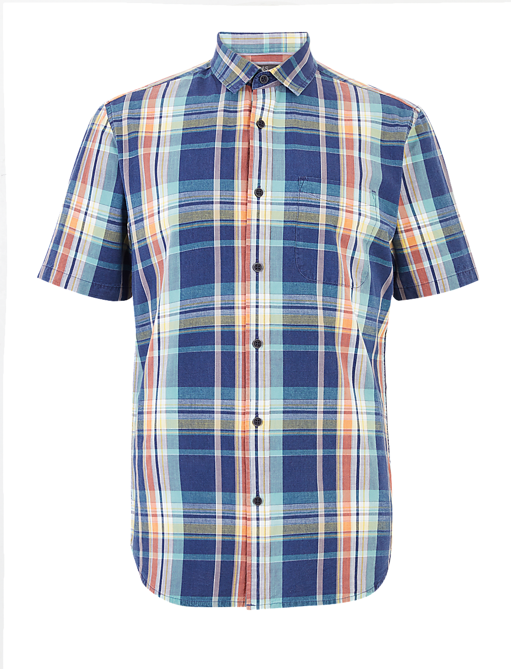 Pure Cotton Check Shirt