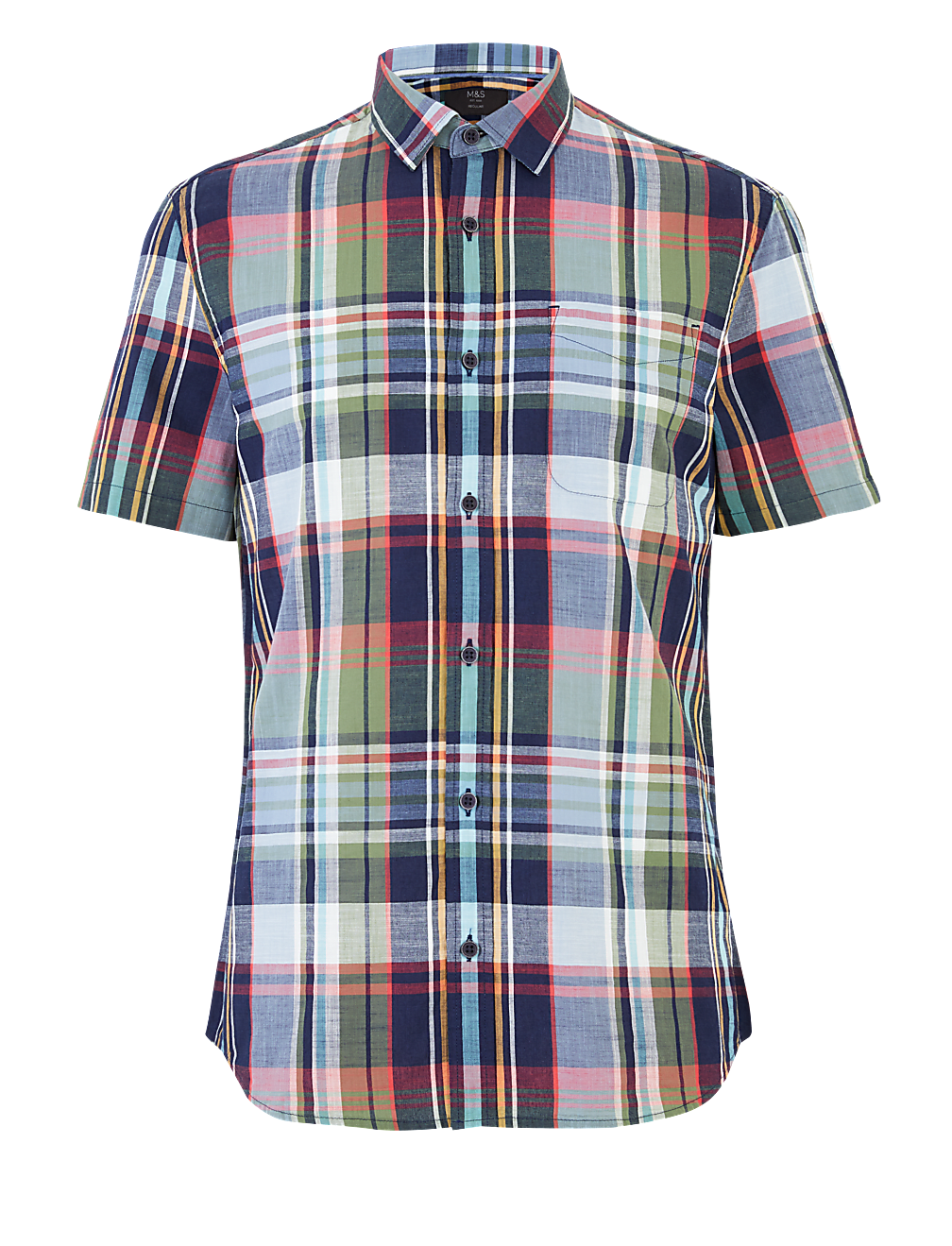 Pure Cotton Checked Shirt