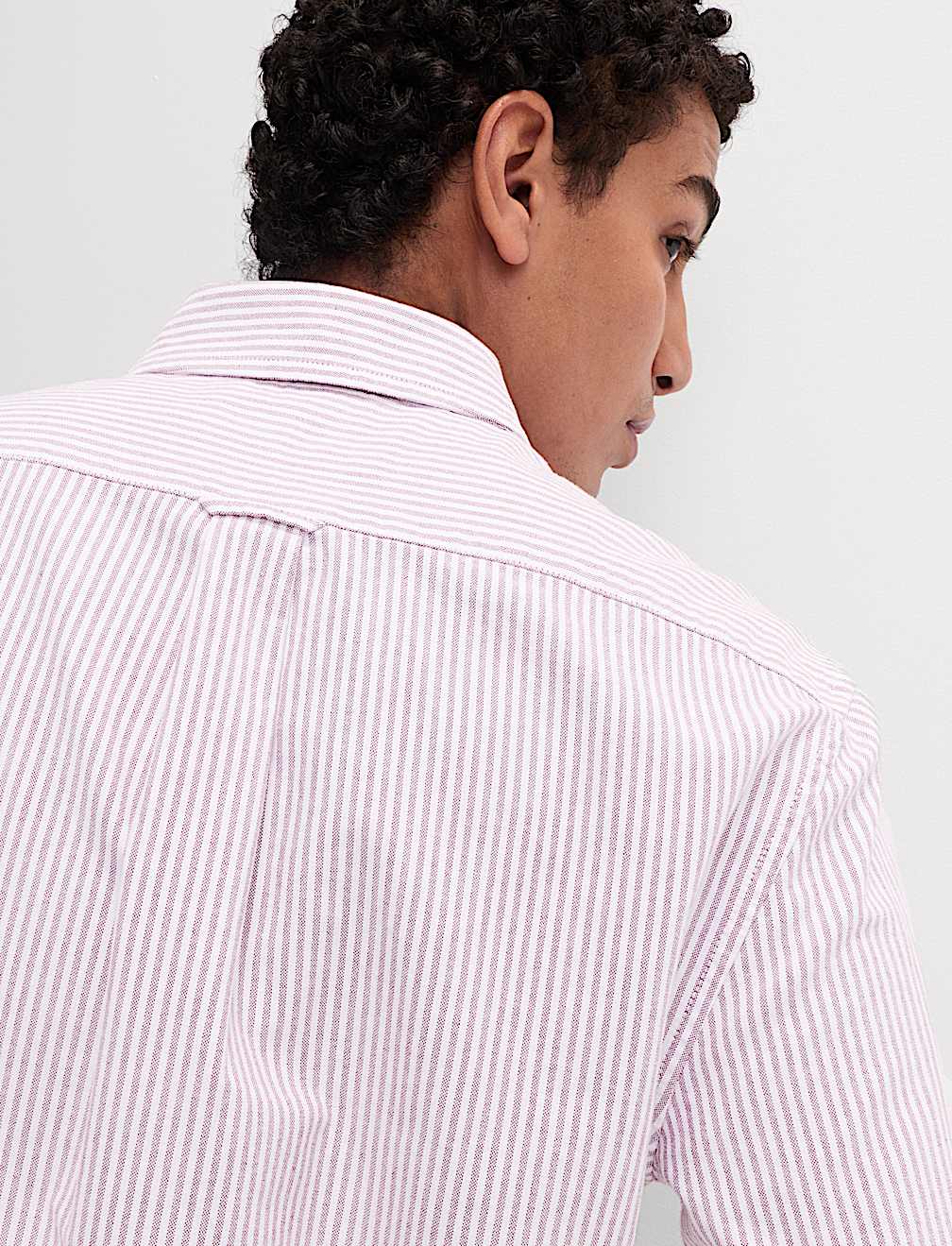 Ultimate Pure Cotton Striped Oxford Shirt