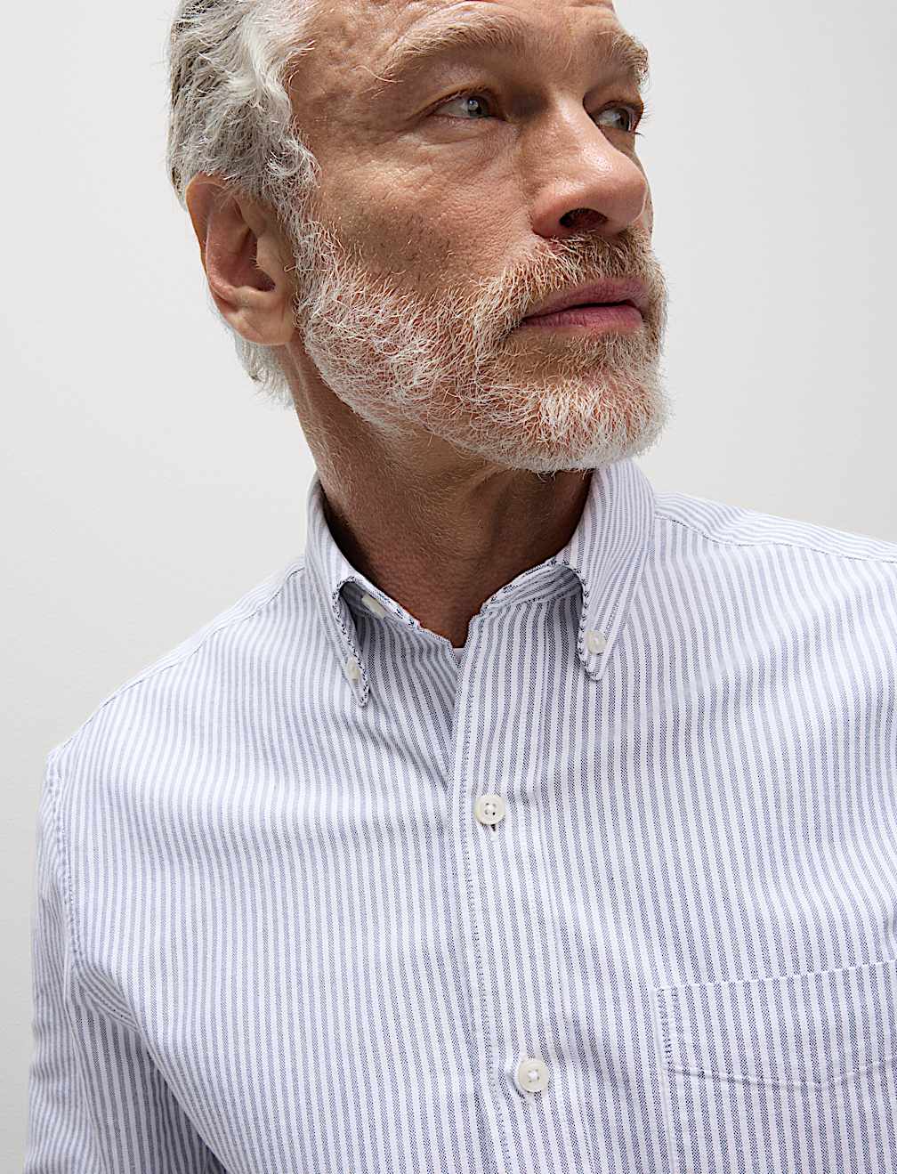 The Ultimate Pure Cotton Striped Oxford Shirt
