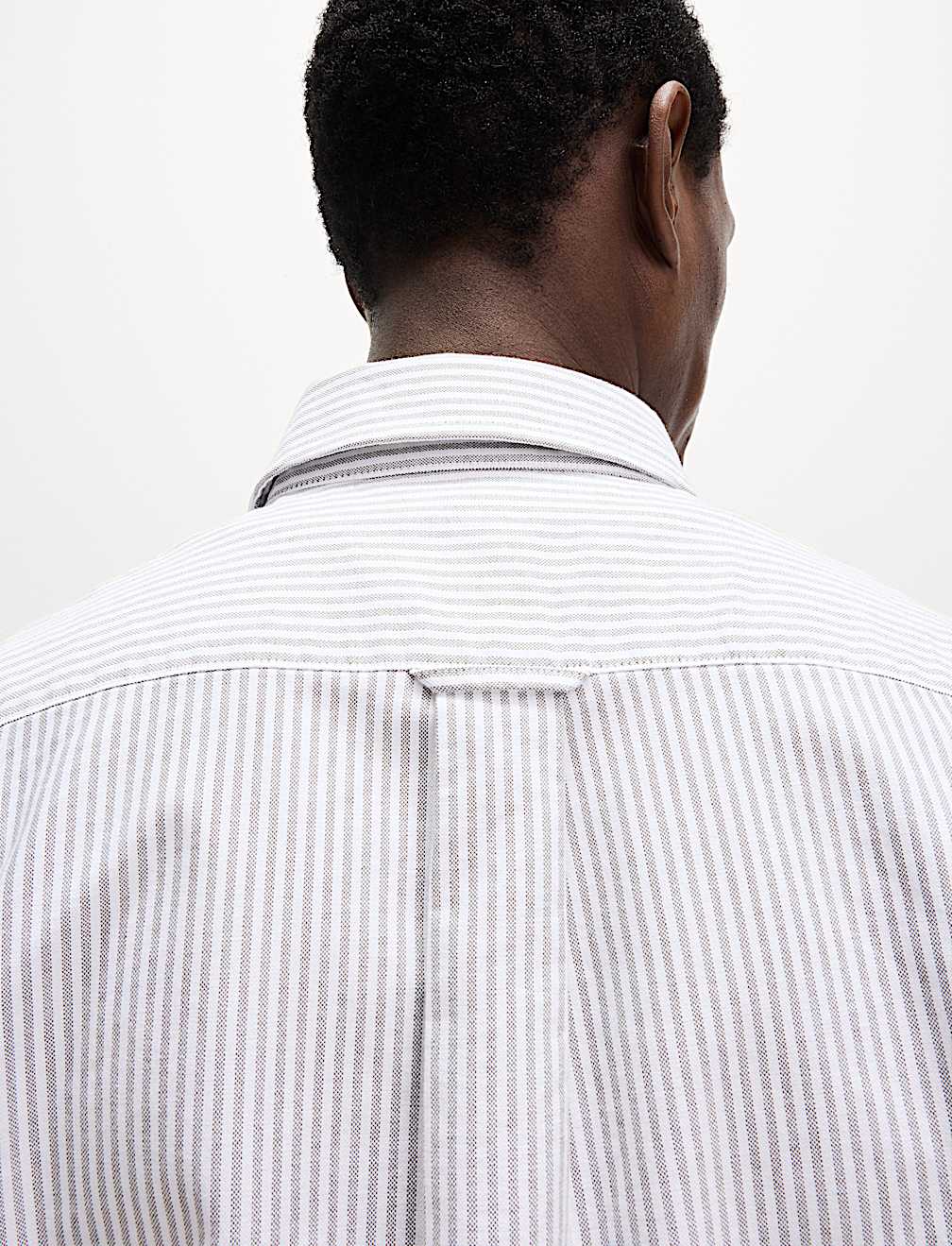 The Ultimate Pure Cotton Striped Oxford Shirt