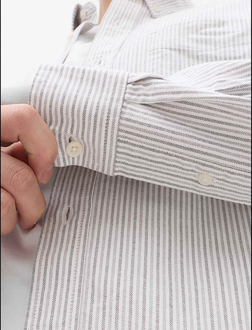 Regular Fit Pure Cotton Striped Shirt