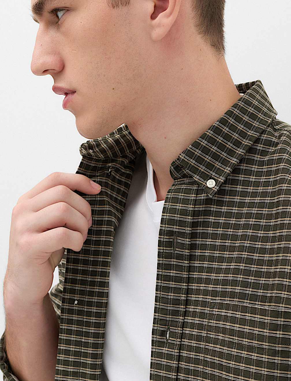 Ultimate Pure Cotton Check Oxford Shirt