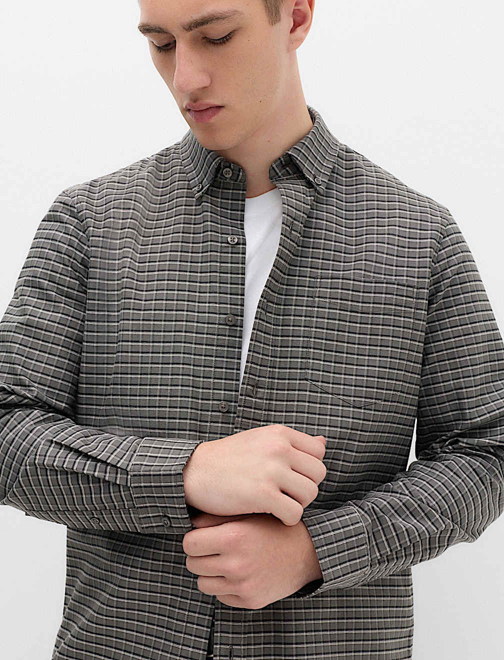 Ultimate Pure Cotton Check Oxford Shirt