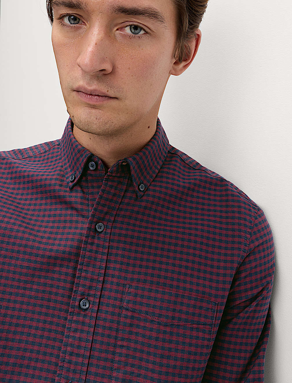Ultimate Pure Cotton Check Oxford Shirt