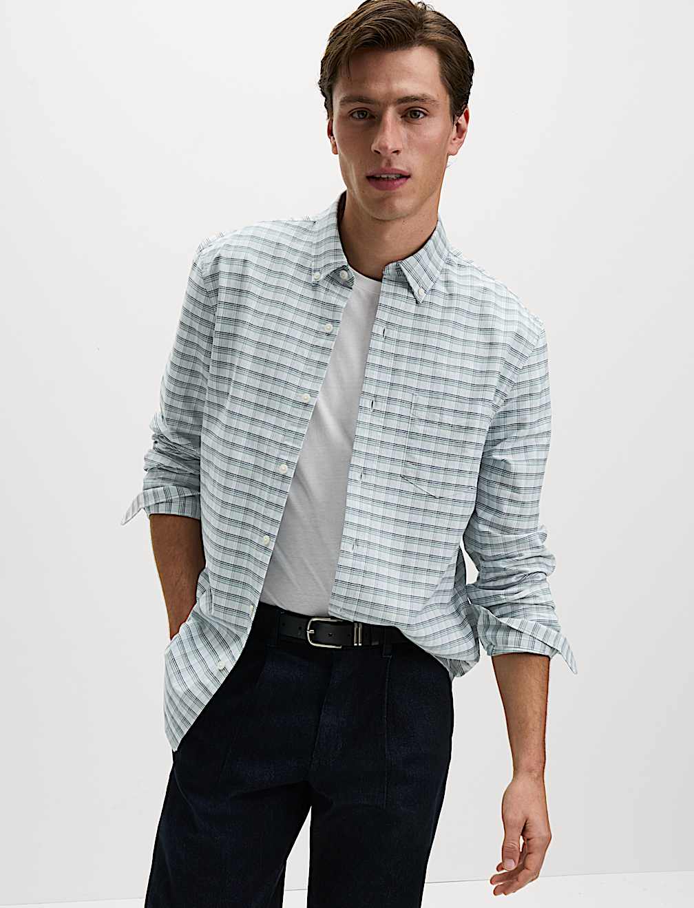 The Ultimate Pure Cotton Check Oxford Shirt