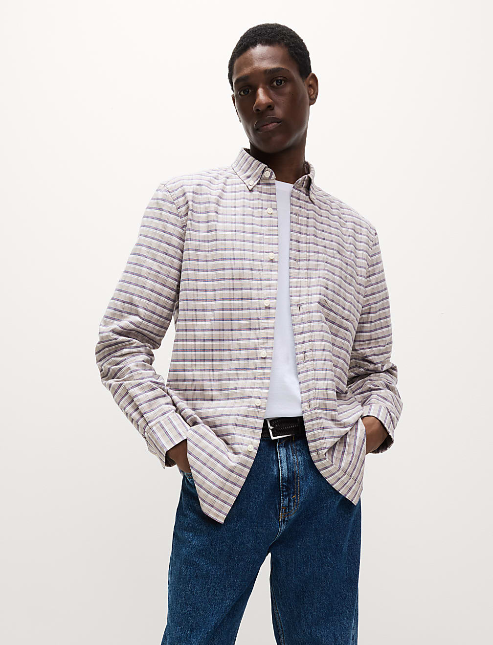 The Ultimate Pure Cotton Check Oxford Shirt