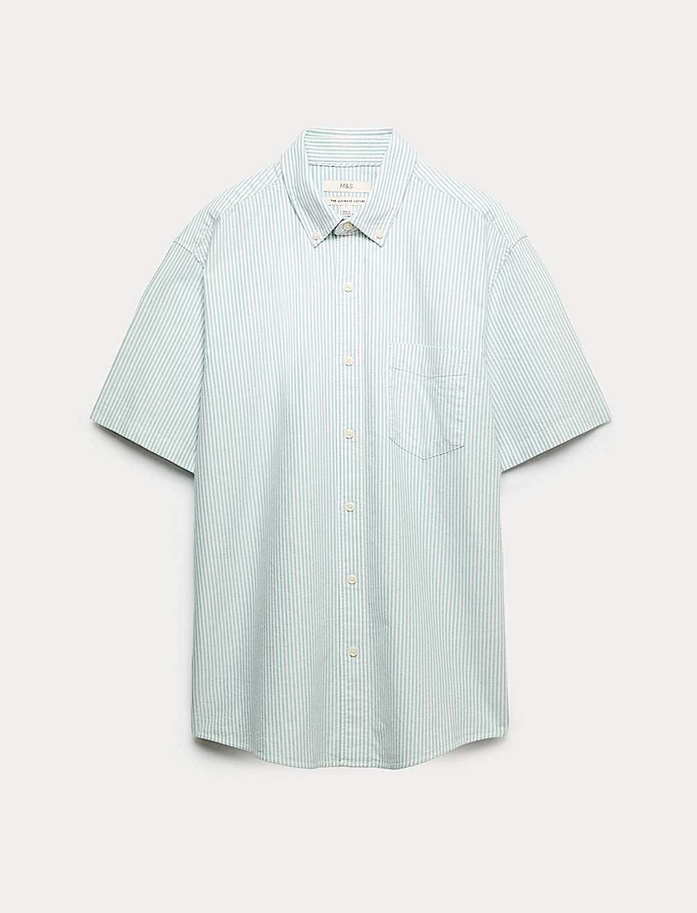 Ultimate Pure Cotton Striped Oxford Shirt