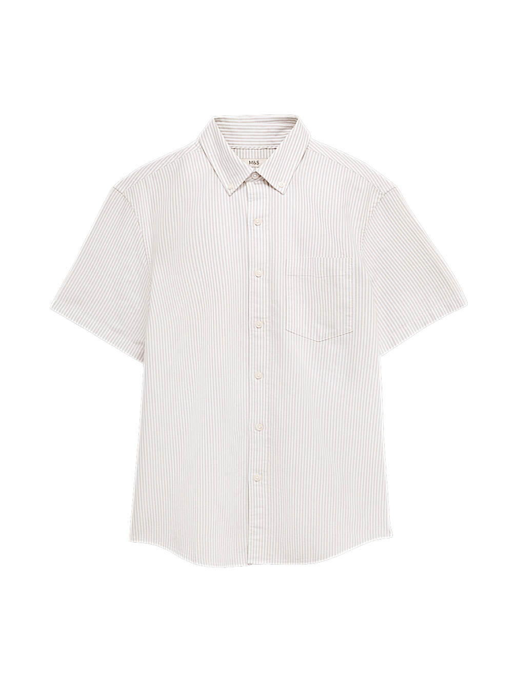 Ultimate Pure Cotton Striped Oxford Shirt