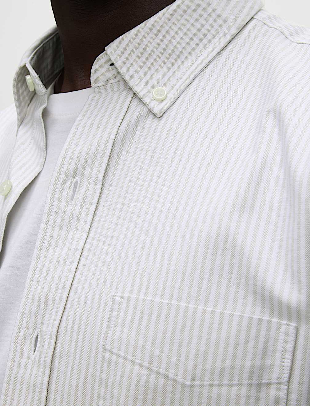 The Ultimate Pure Cotton Striped Oxford Shirt