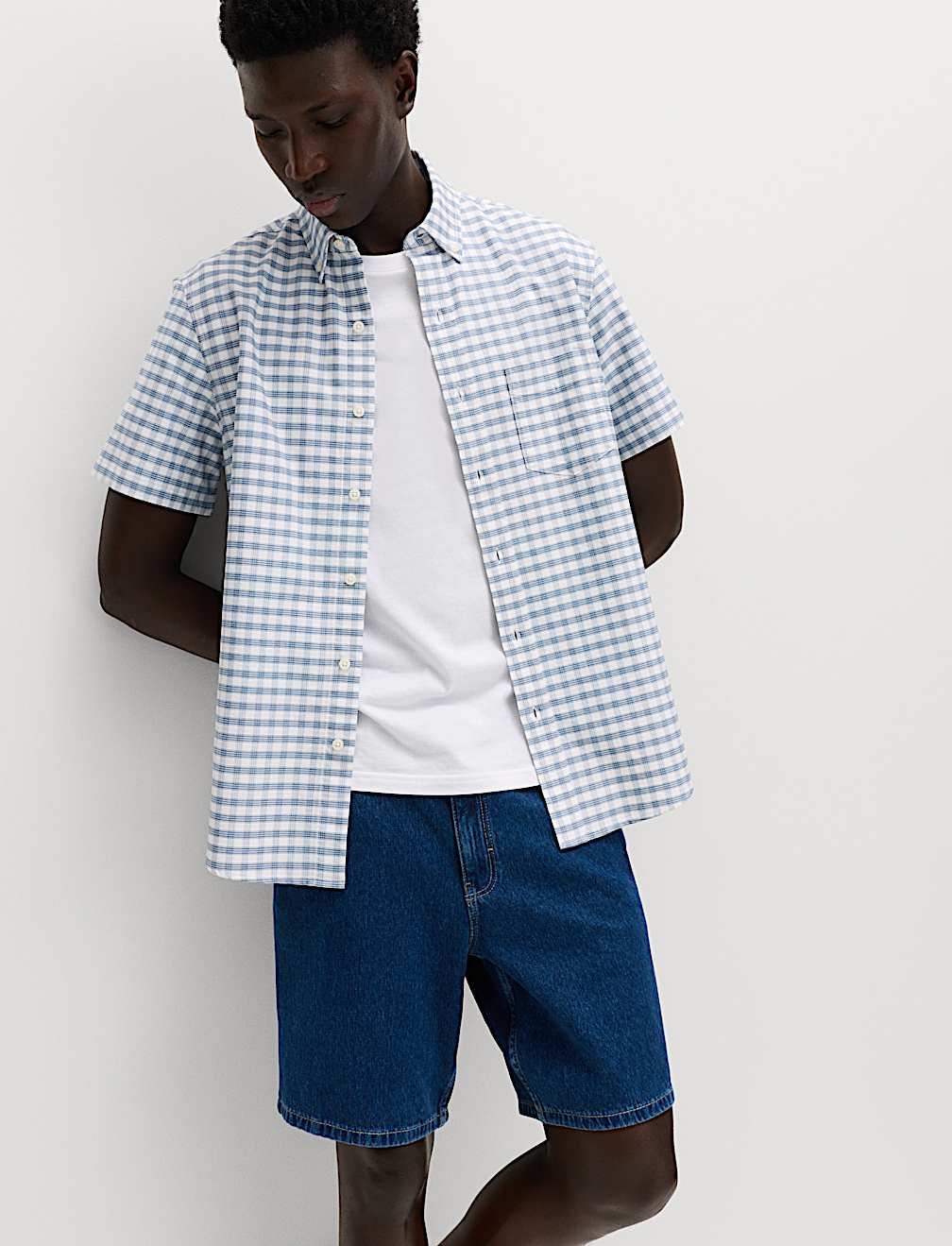 Ultimate Pure Cotton Check Oxford Shirt