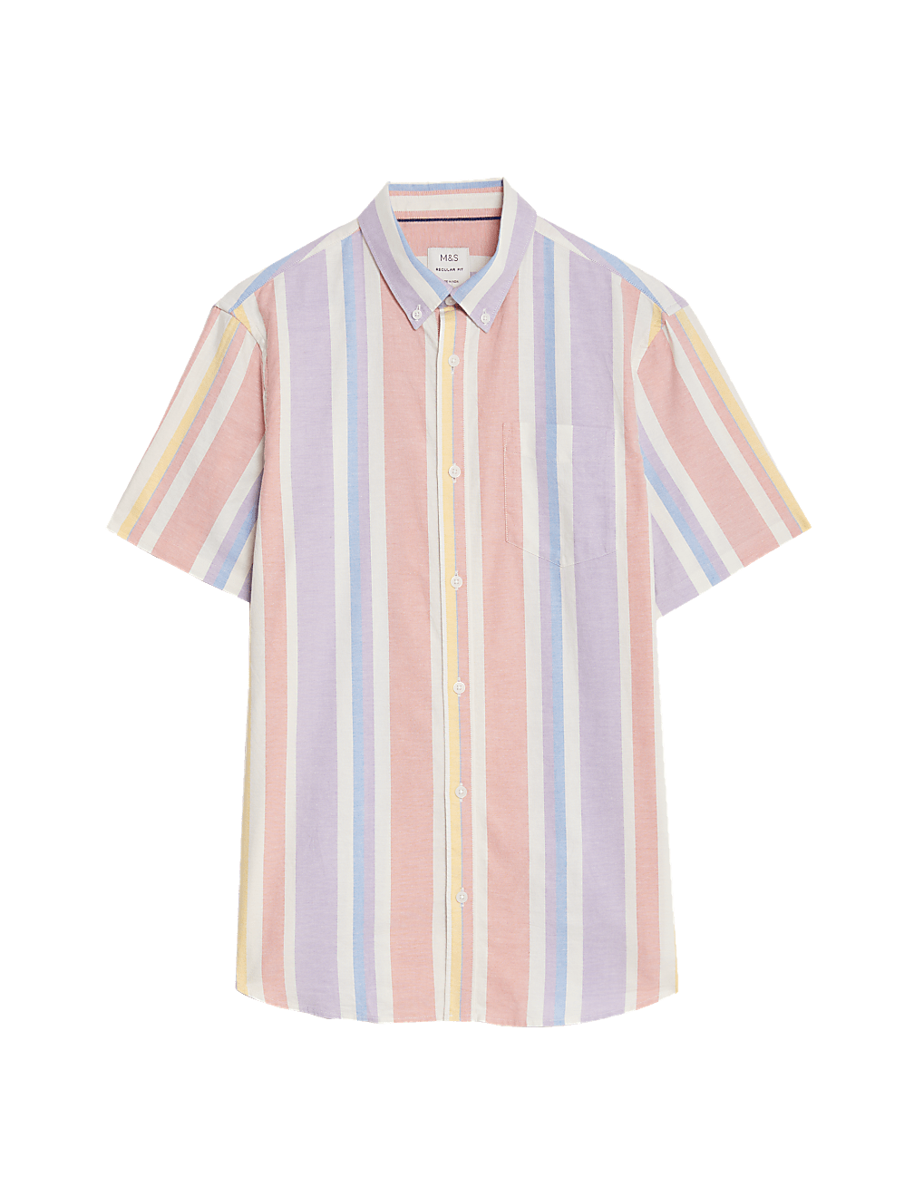 Pure Cotton Striped Oxford Shirt