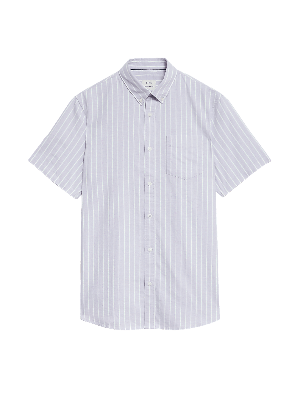 Pure Cotton Striped Oxford Shirt