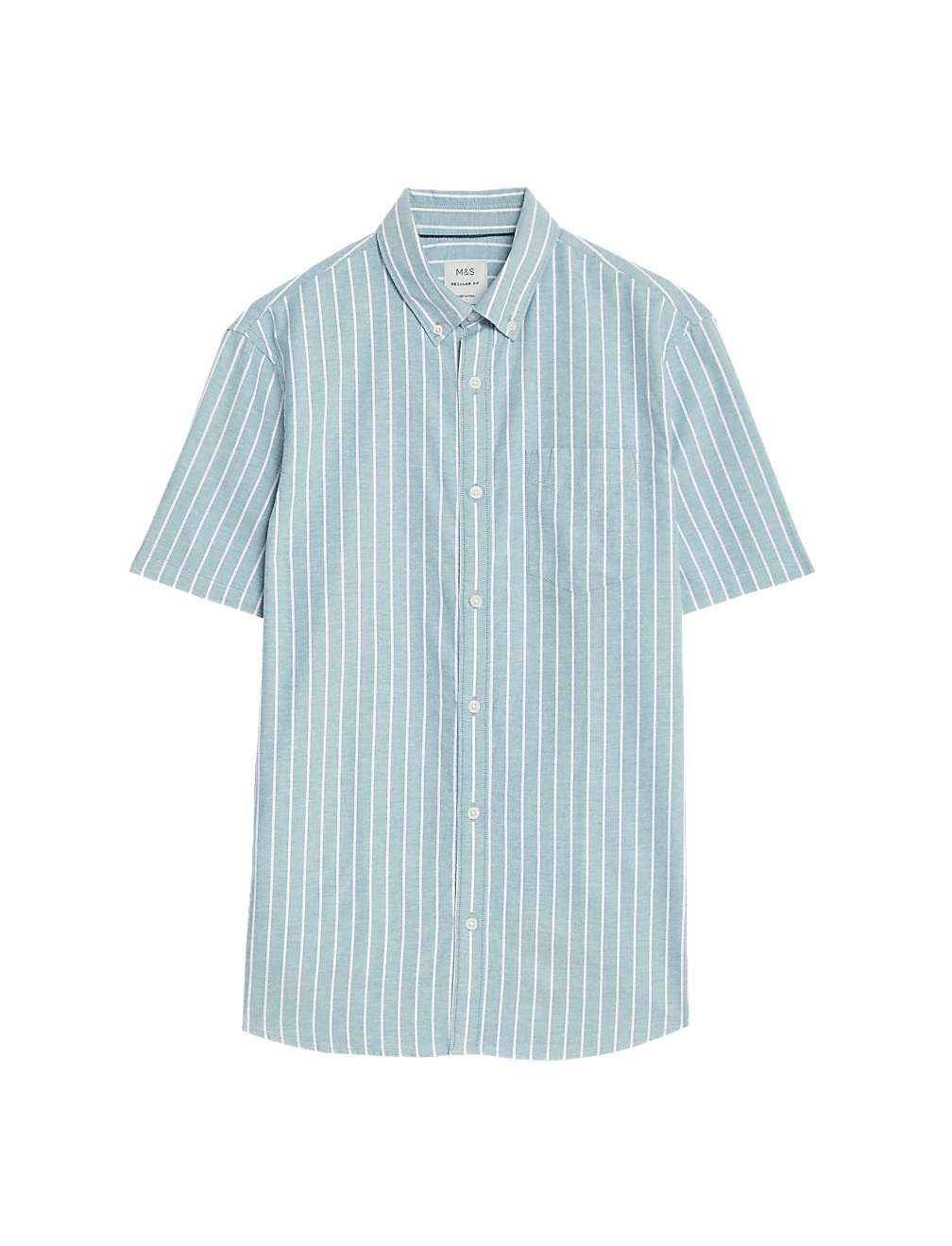 Pure Cotton Striped Oxford Shirt
