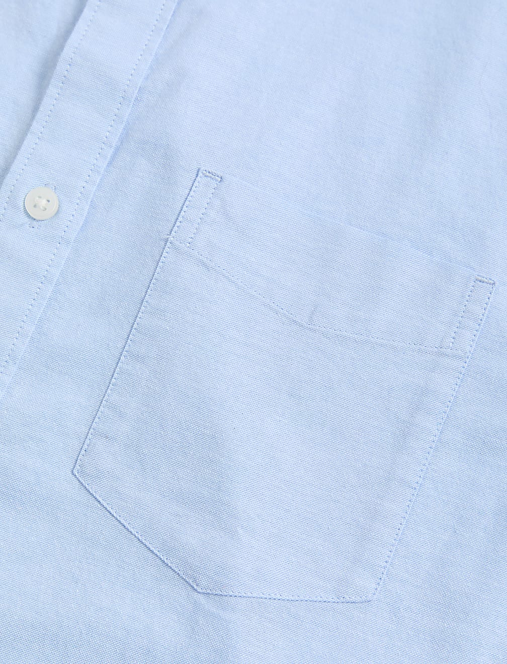 Easy Iron Pure Cotton Oxford Shirt