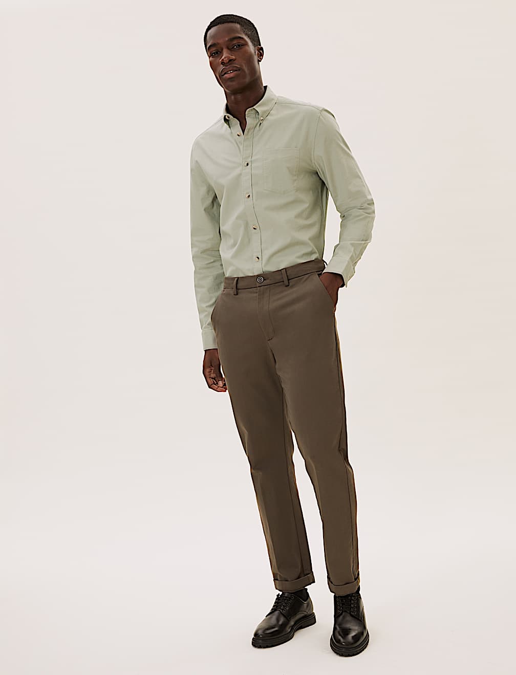Pure Cotton Oxford Shirt