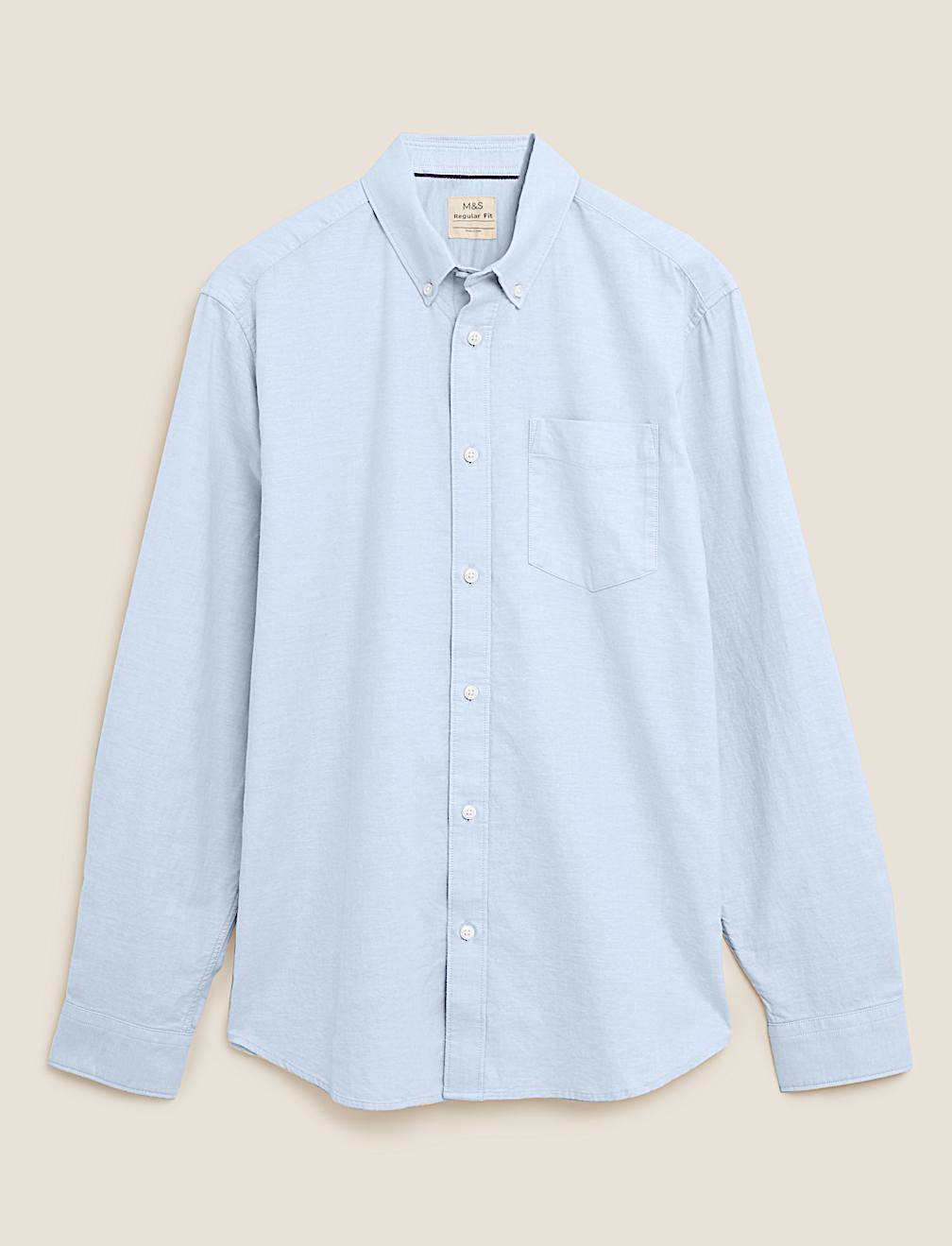 Pure Cotton Oxford Shirt