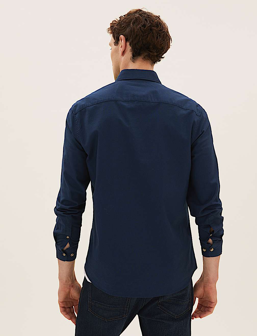Pure Cotton Oxford Shirt