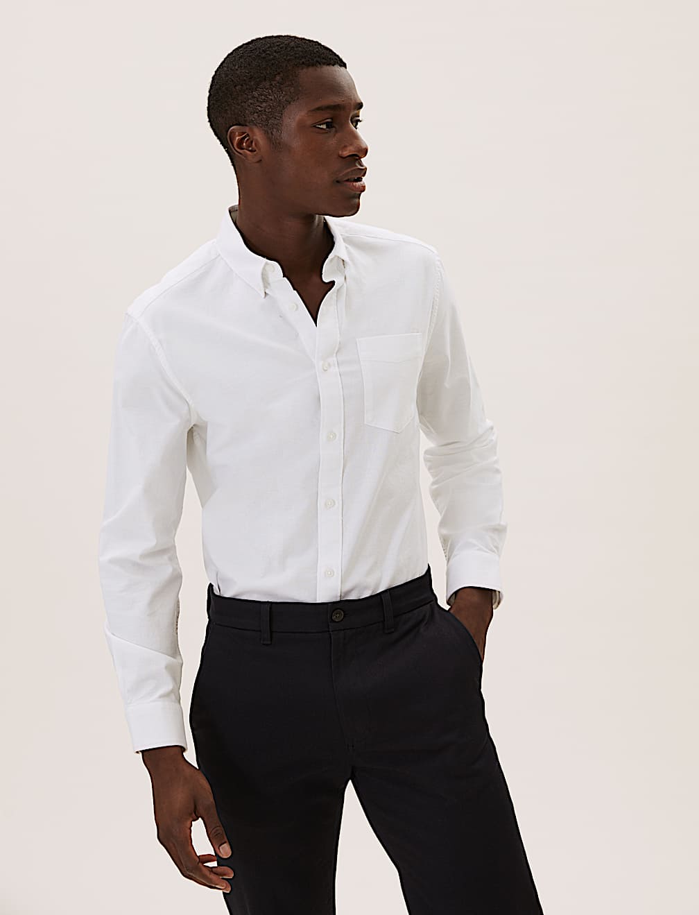 Pure Cotton Oxford Shirt