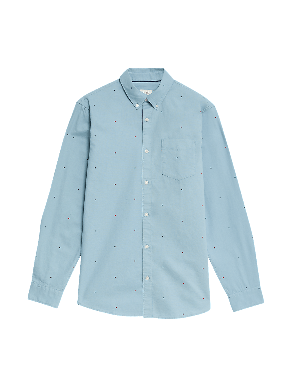 Easy Iron Pure Cotton Oxford Shirt