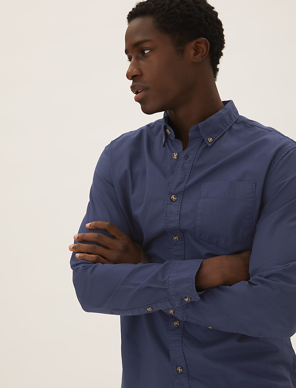 Pure Cotton Oxford Shirt