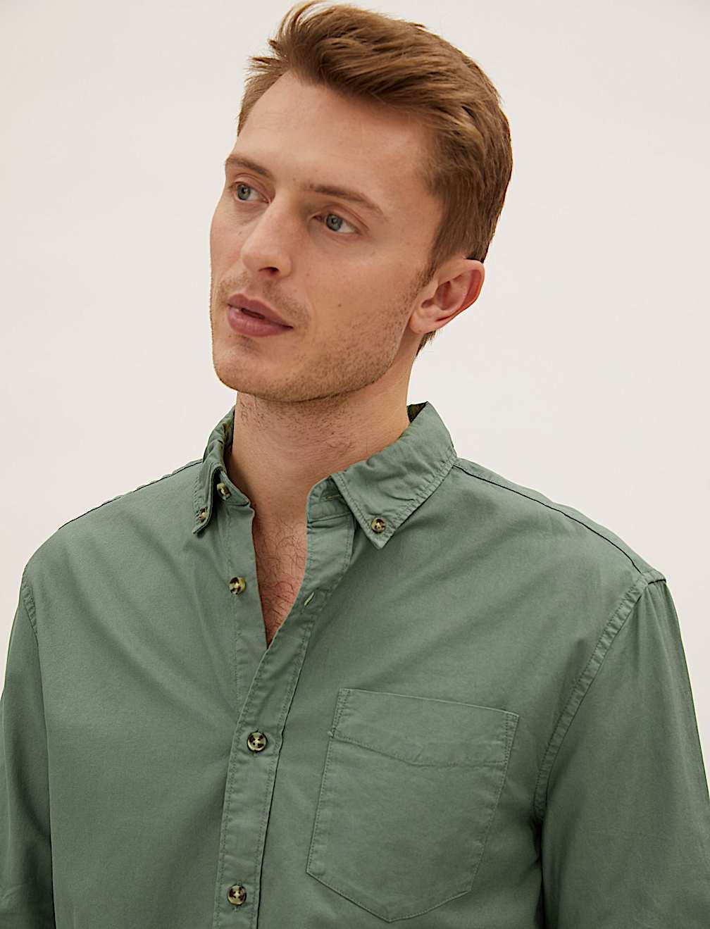 Pure Cotton Oxford Shirt