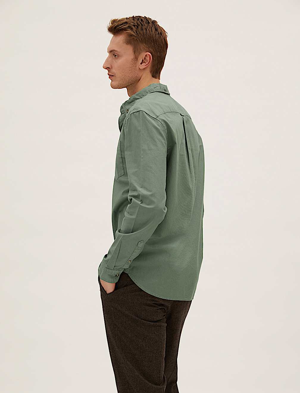 Pure Cotton Oxford Shirt