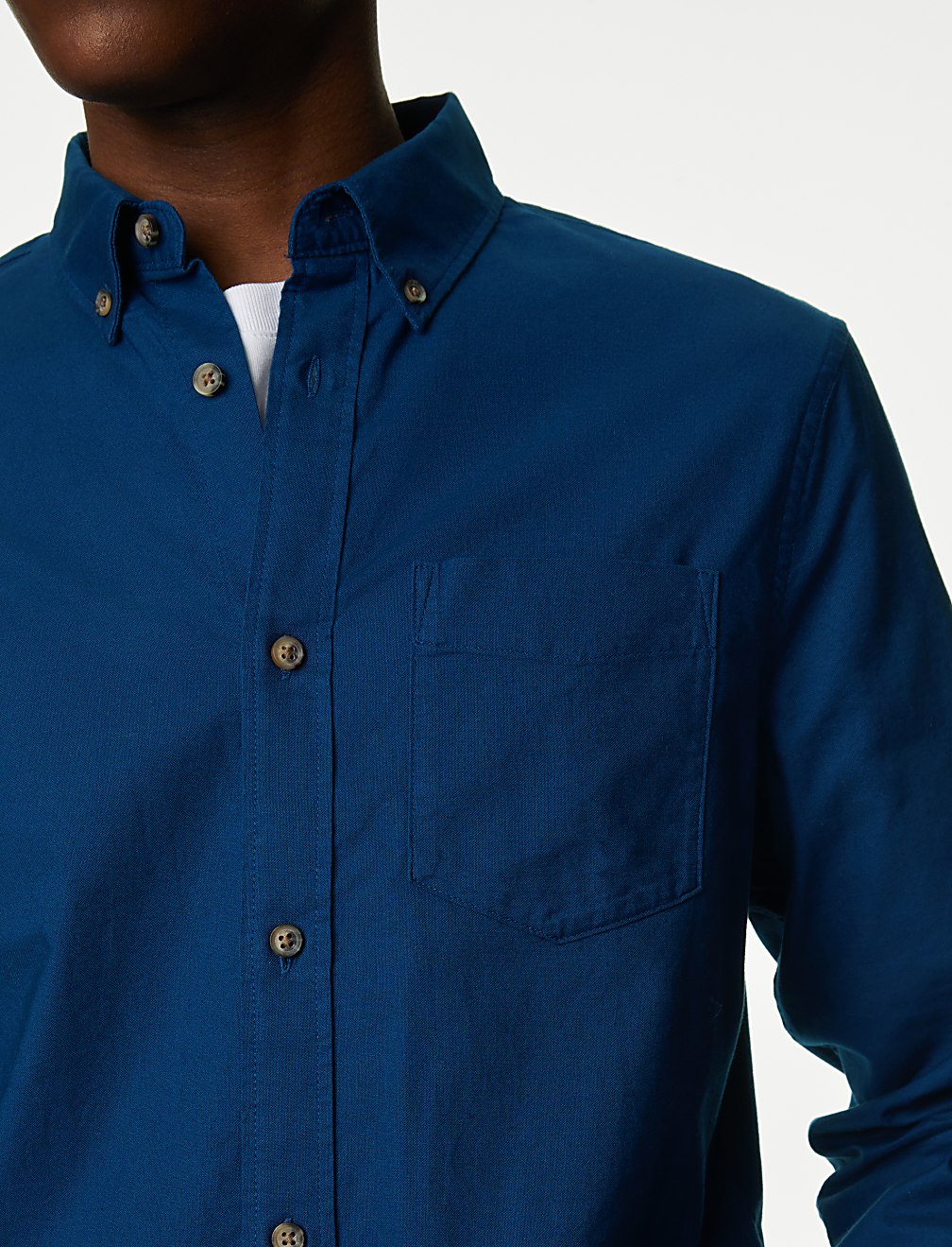 Pure Cotton Oxford Shirt