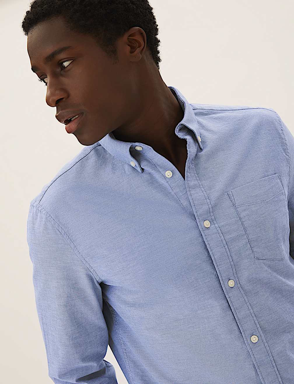 Pure Cotton Oxford Shirt
