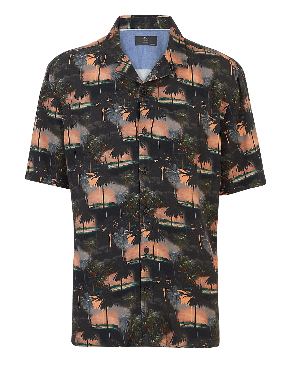 Hawaiian Cuban Collar Shirt