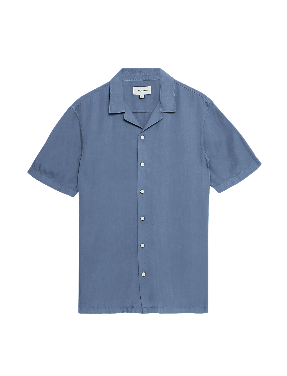 Soft Touch Pure Lyocell Cuban Collar Shirt