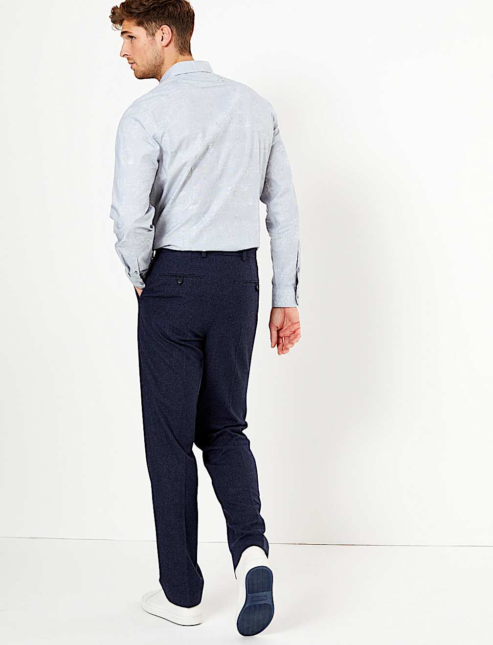 Pure Cotton Floral Print Shirt