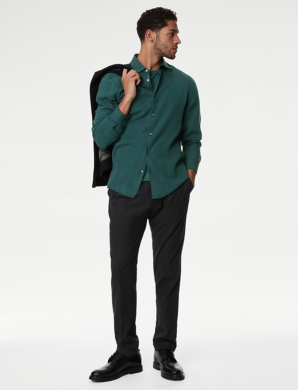 Garment Dyed Lyocell Shirt