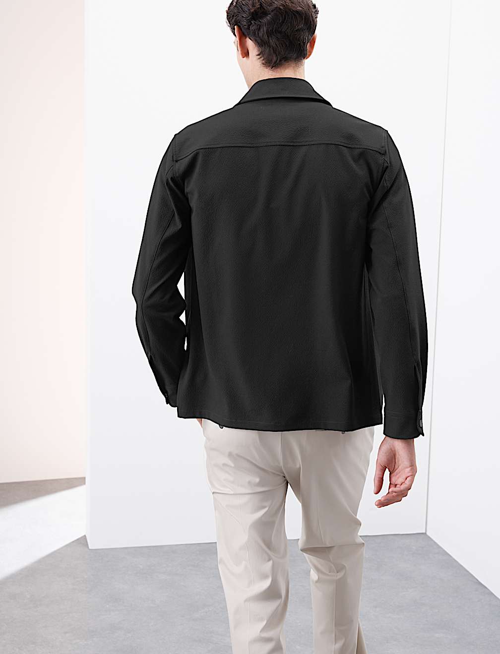 Seersucker Overshirt