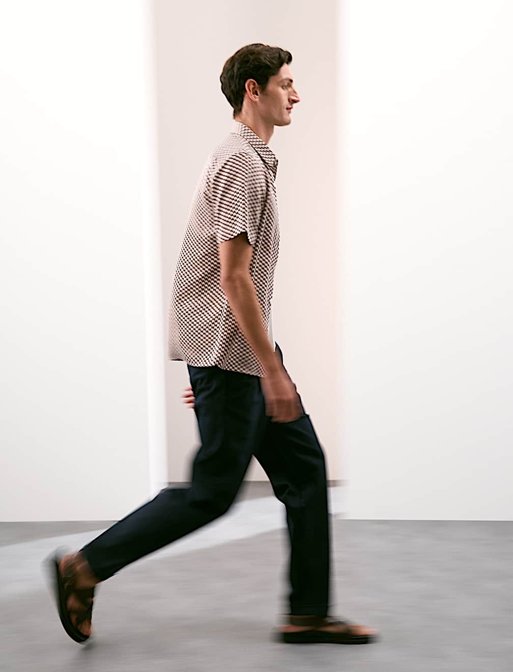 Geometric Print Shirt