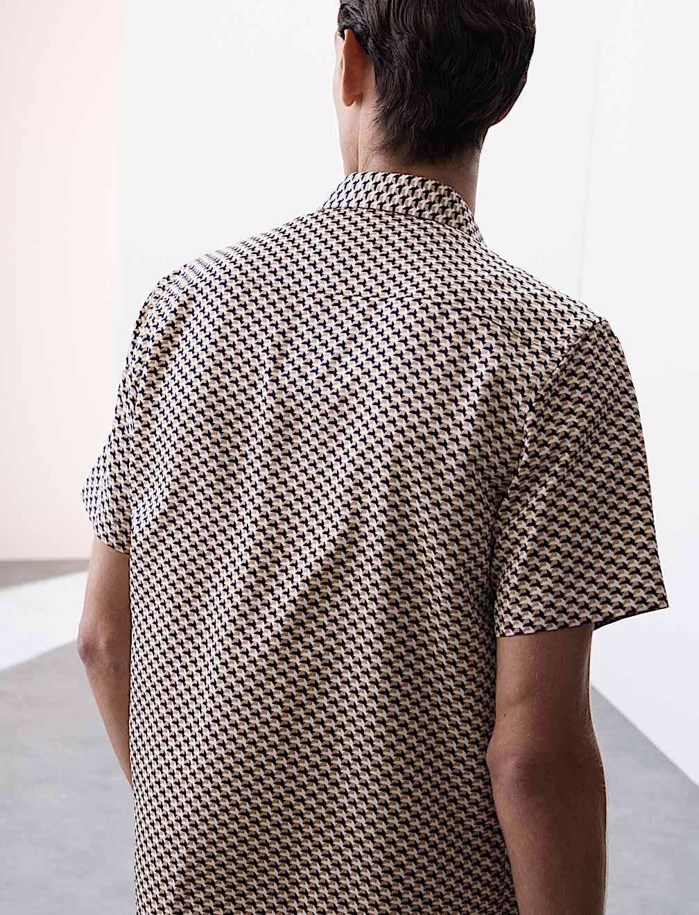 Geometric Print Shirt