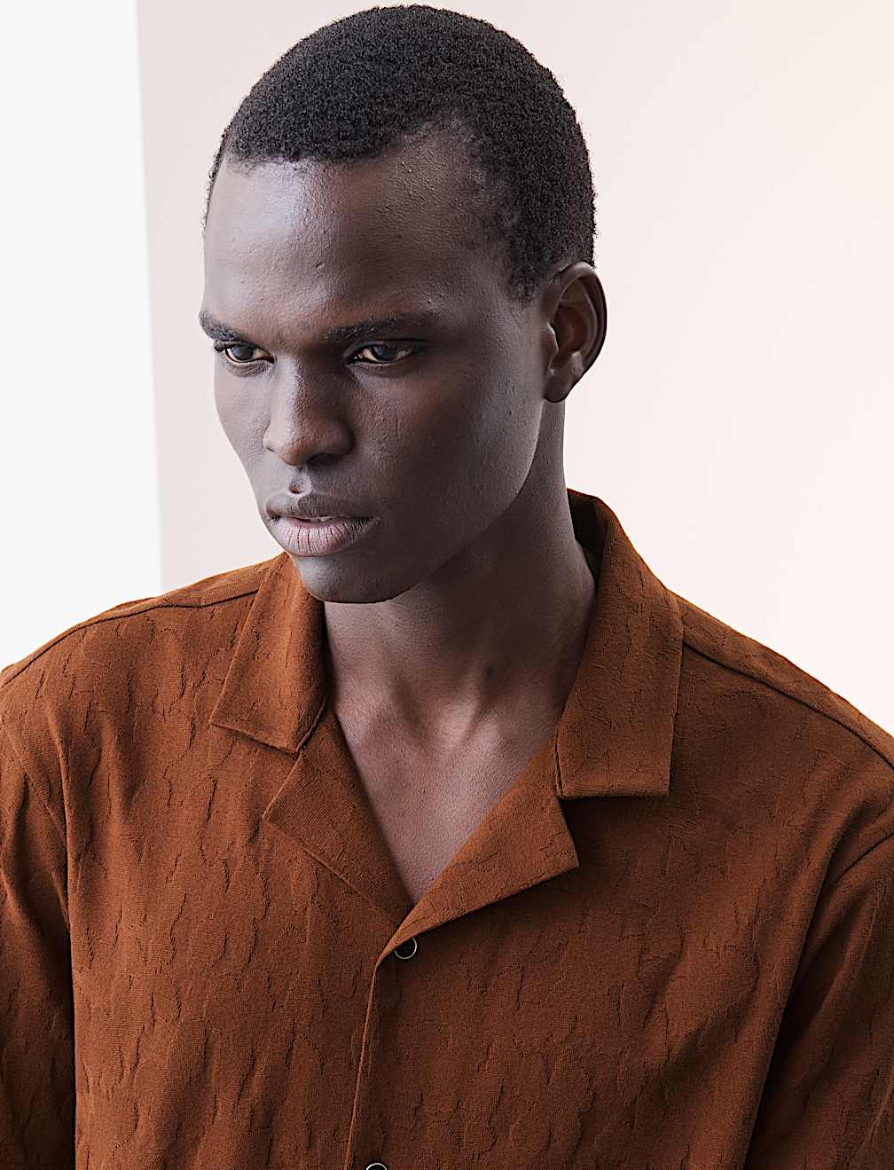 Pure Cotton Textured Shirt