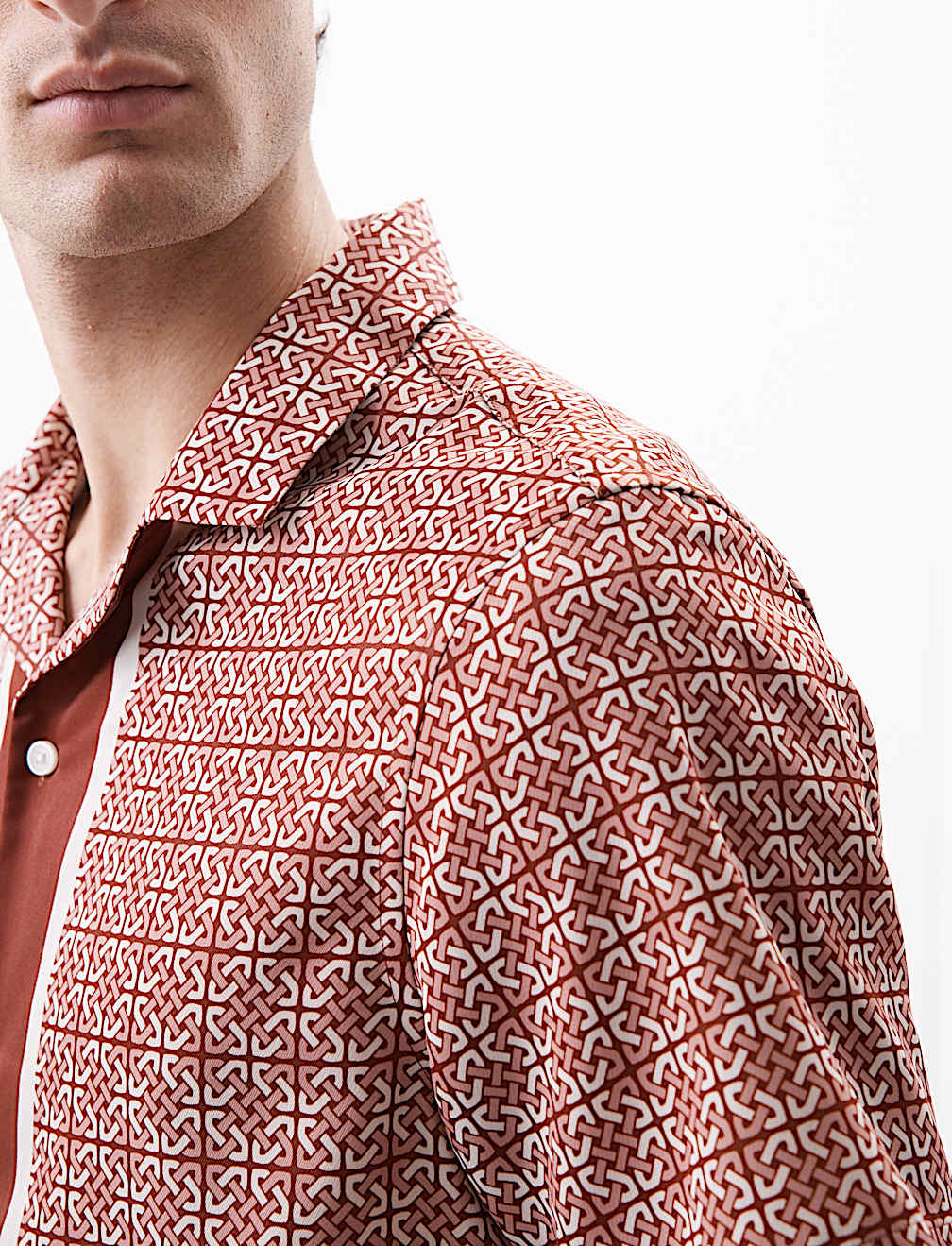 Geometric Print Shirt