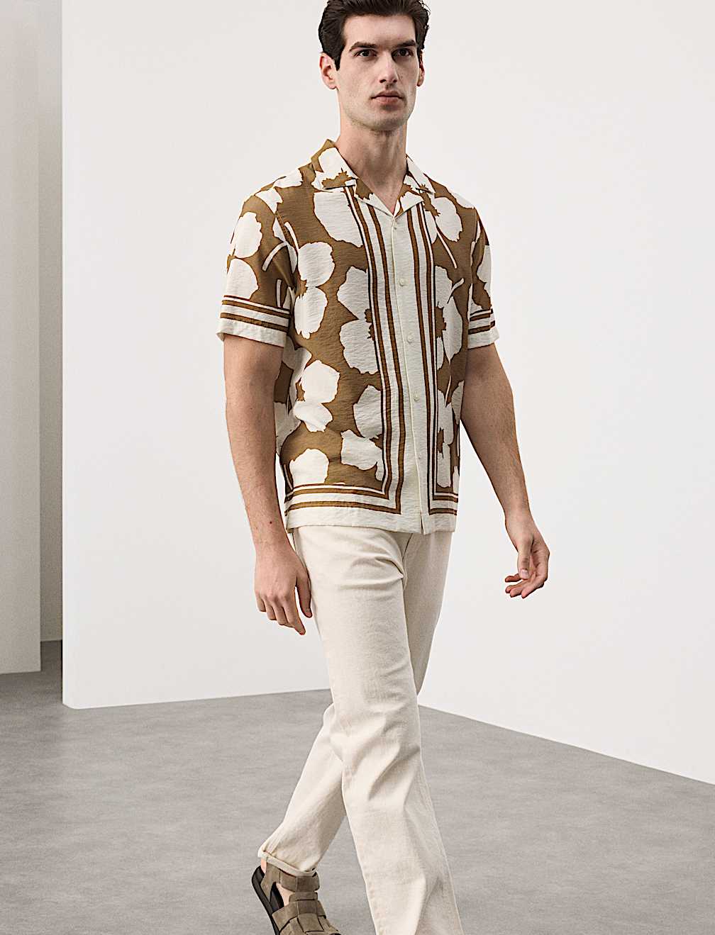 Floral Short Sleeve Shirt