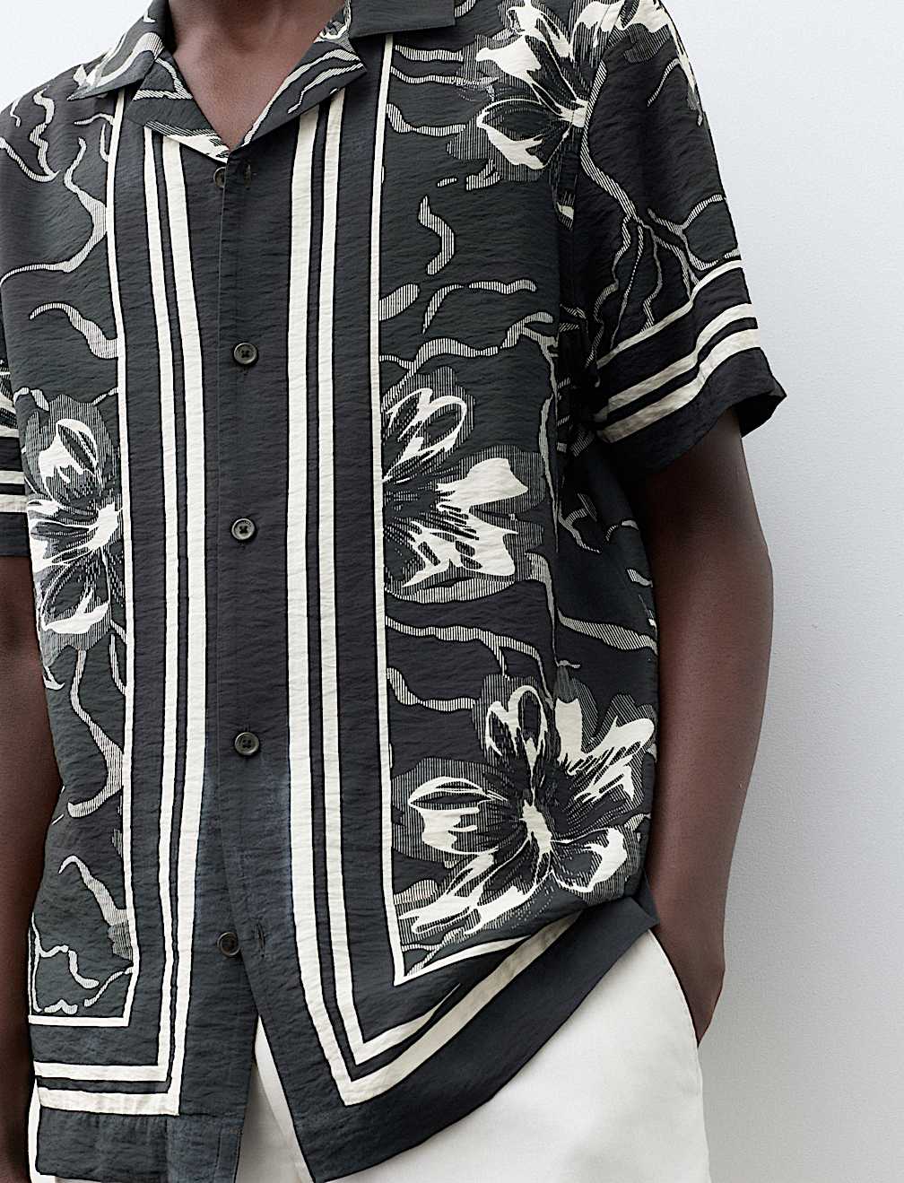 Floral Short Sleeve Shirt