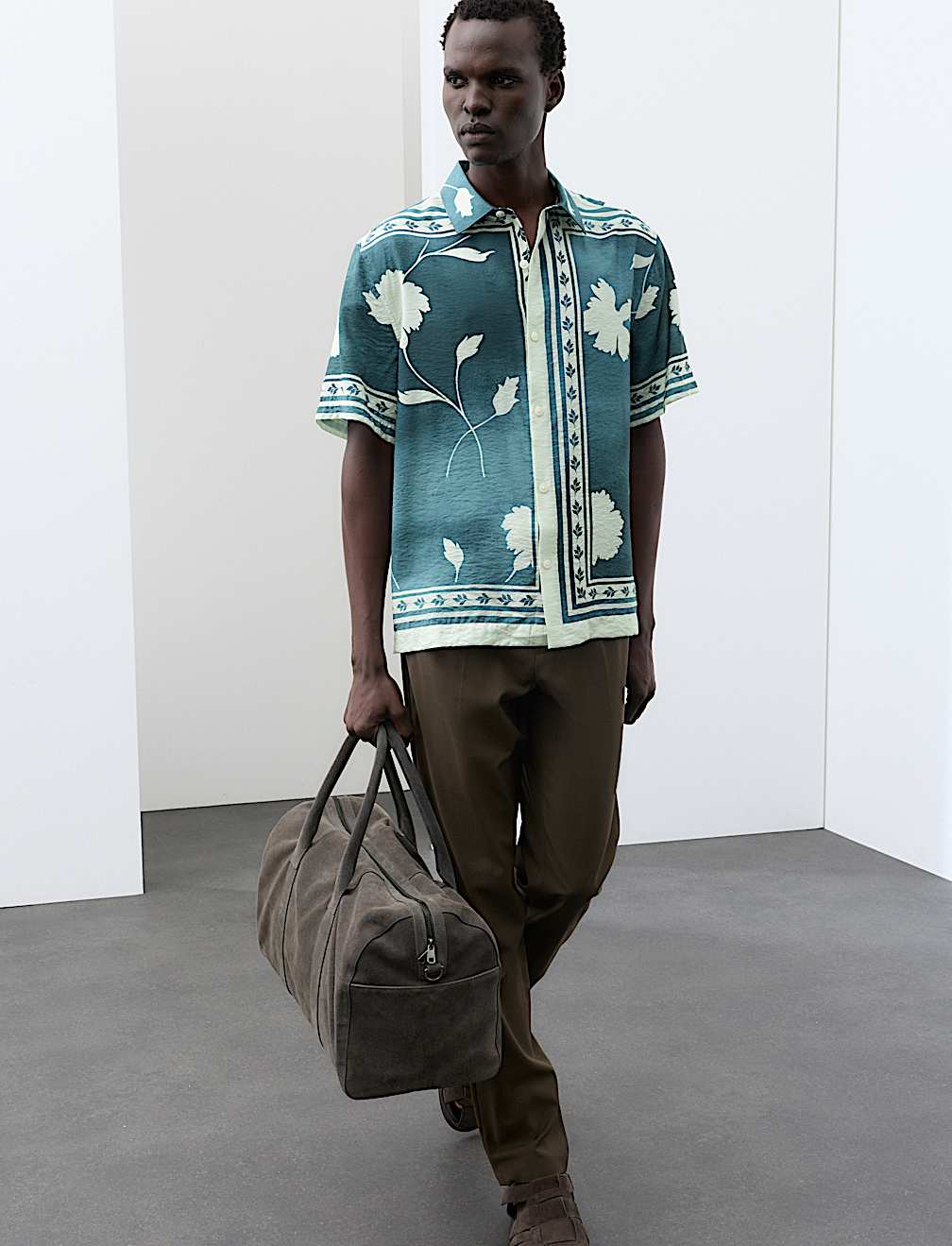 Floral Short Sleeve Shirt