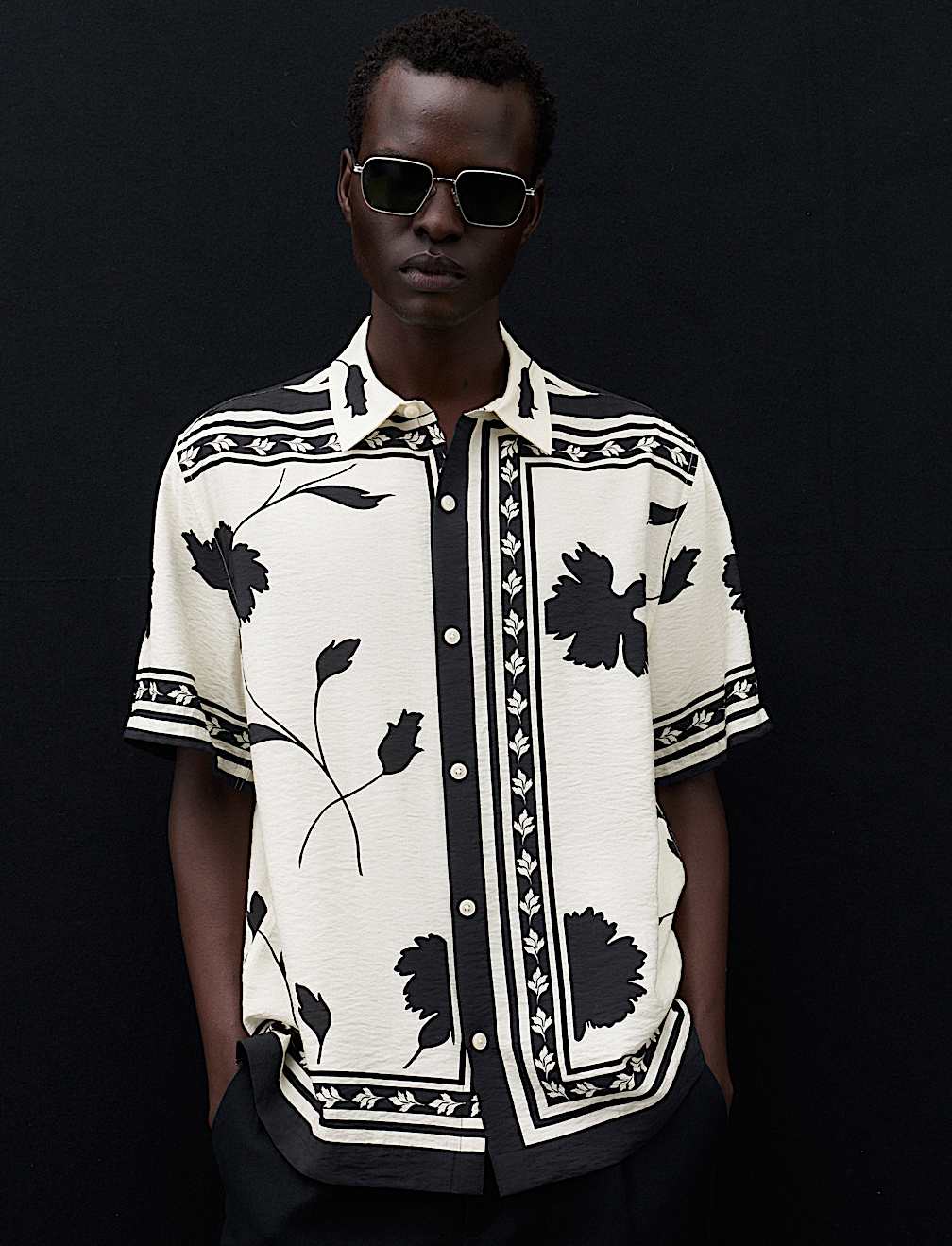 Floral Short Sleeve Shirt