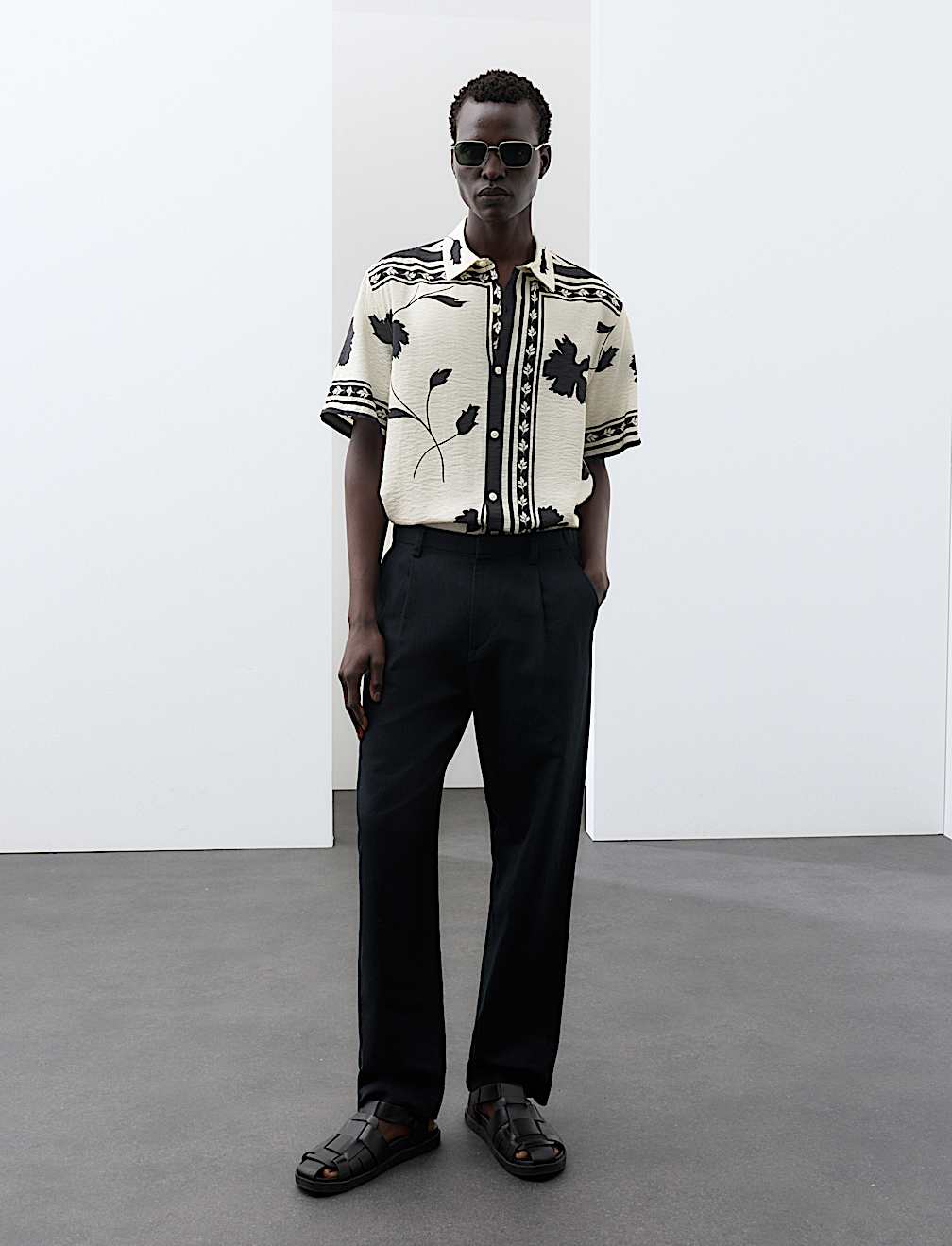 Floral Short Sleeve Shirt