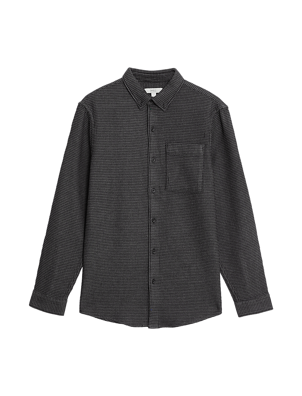 Pure Cotton Textured Shirt