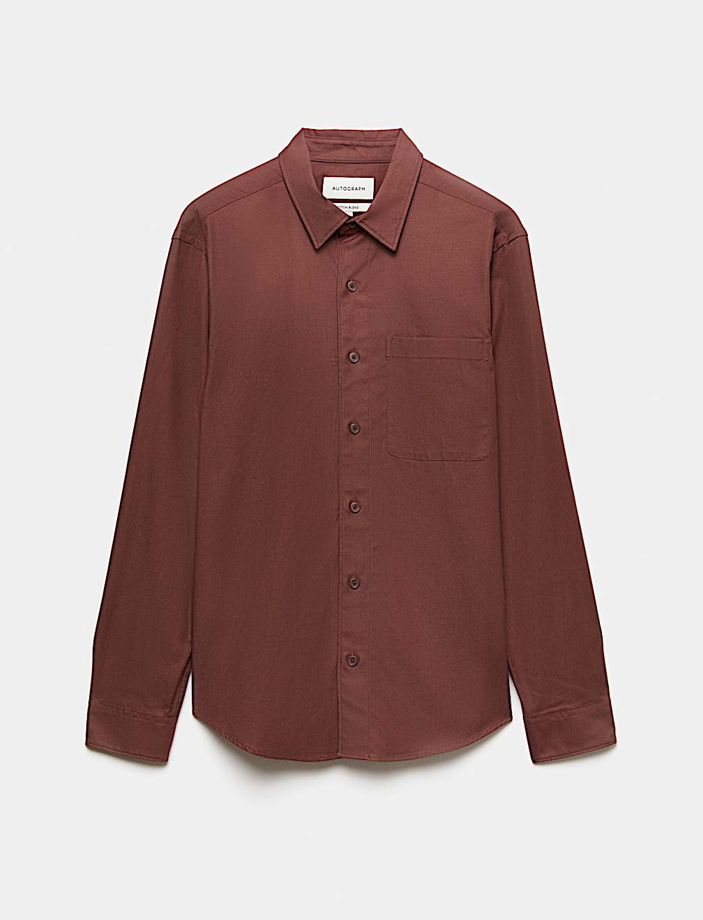 Lyocell Blend Regular Fit Shirt