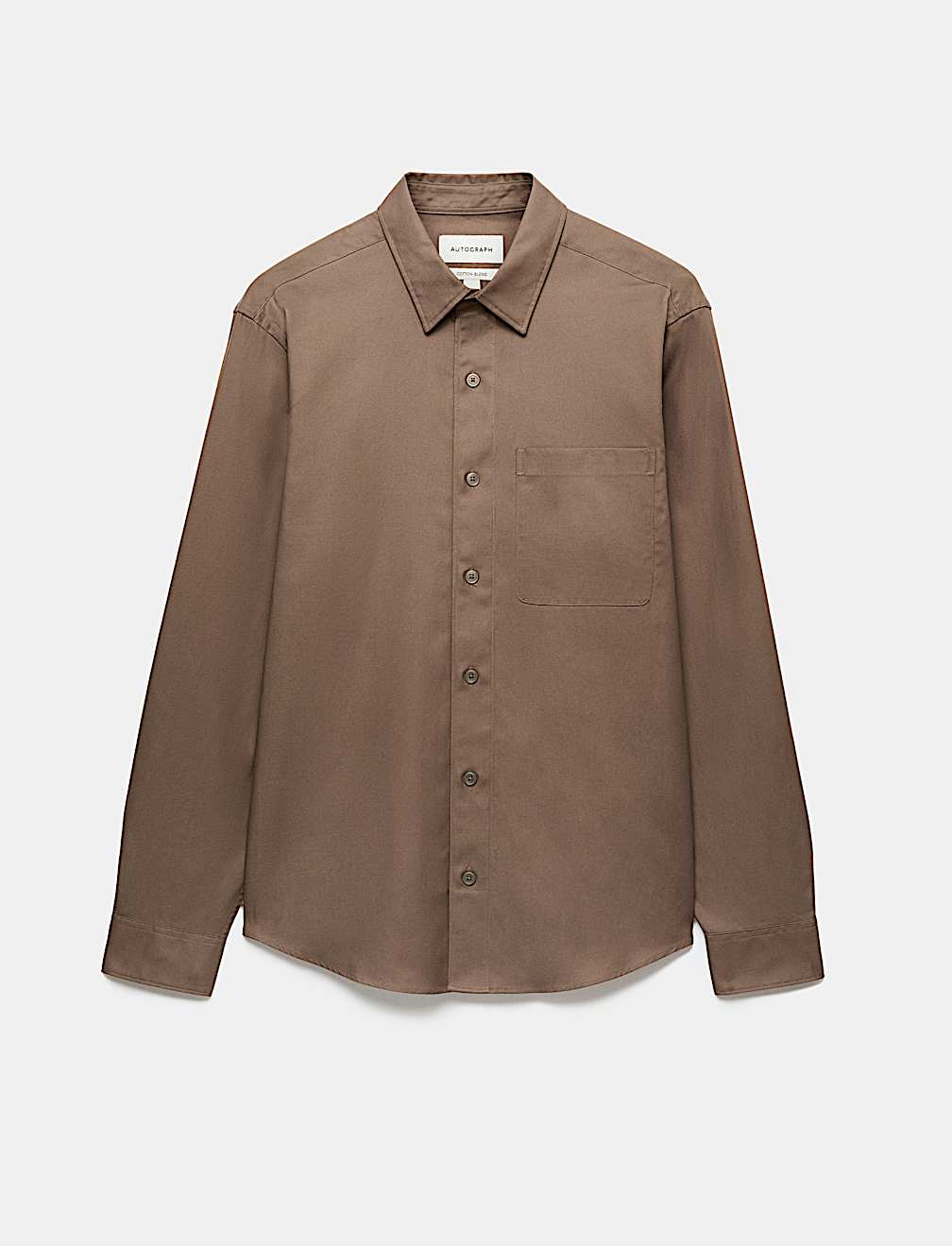 Lyocell Blend Regular Fit Shirt