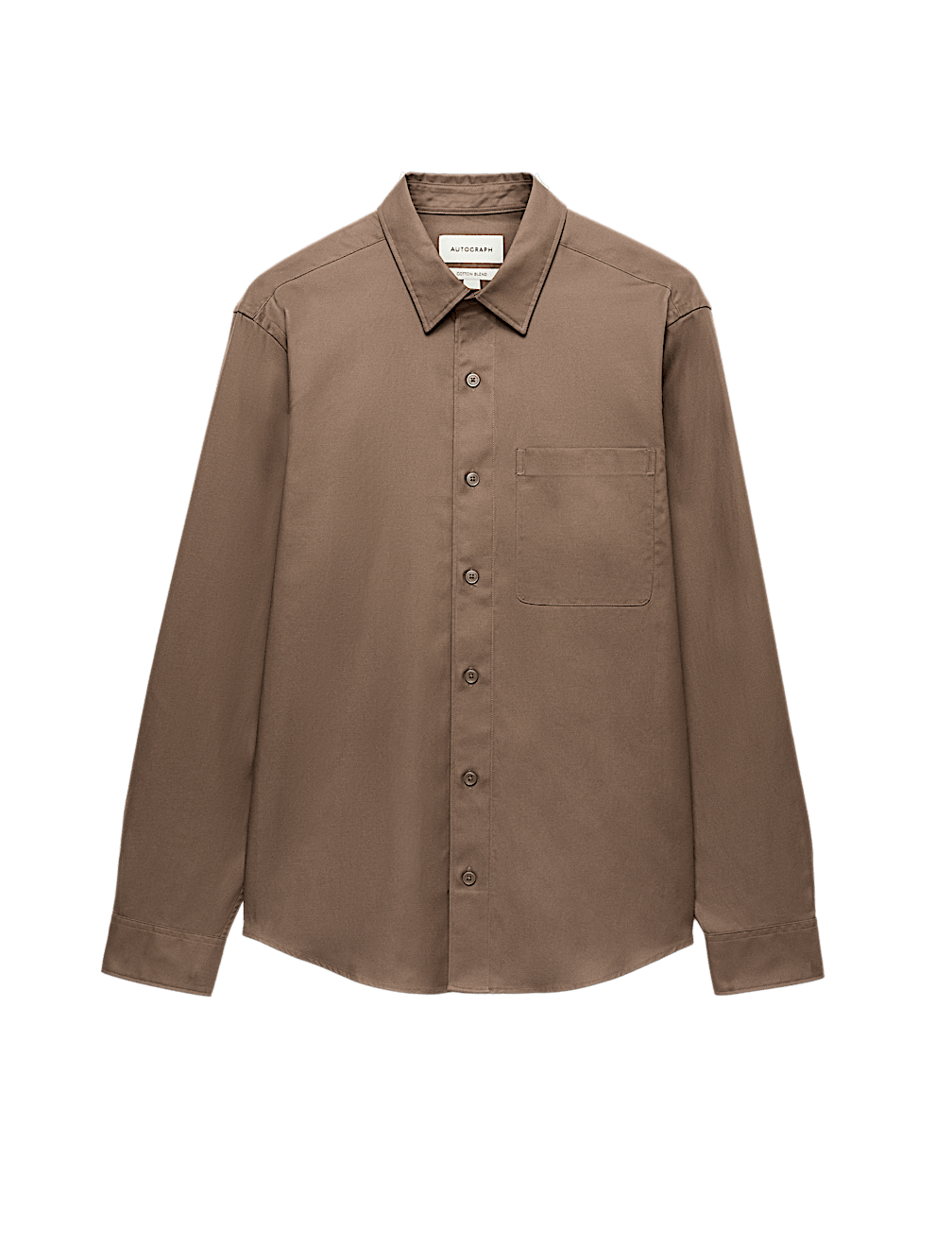 Lyocell Blend Regular Fit Shirt