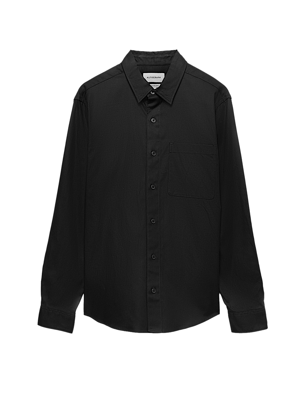 Lyocell Blend Regular Fit Shirt